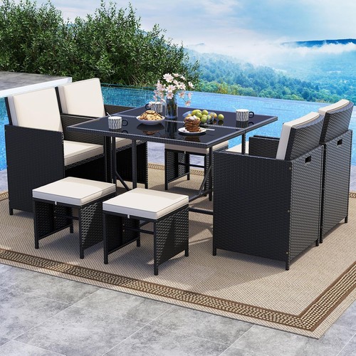 Cube rattan garden furniture - cube,