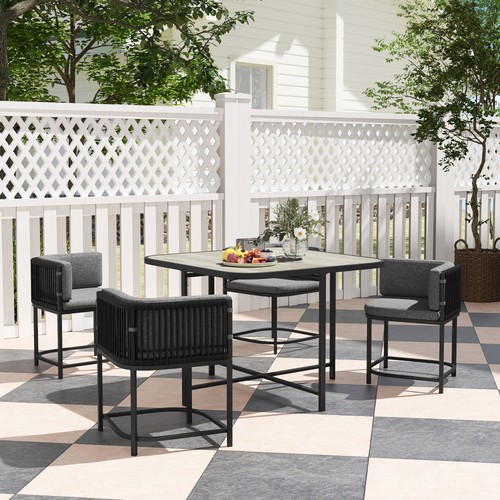 Seater rattan cube garden - 4-seater,