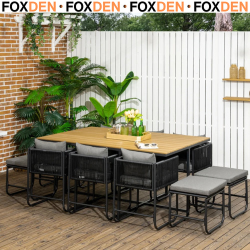 Seater rattan cube garden - seater,