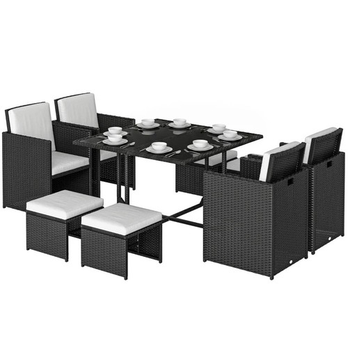 Pcs rattan cube garden - pcs,