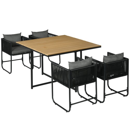Seater rattan cube - rattan,