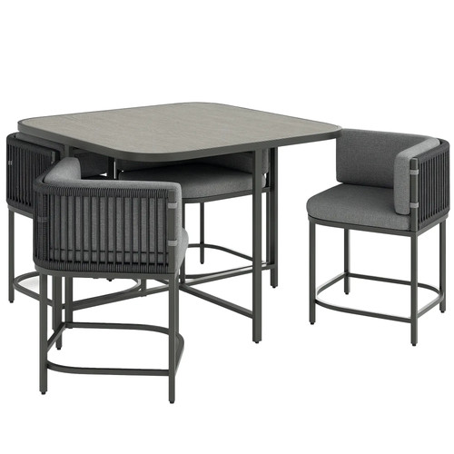 Seater rattan cube garden - 4-seater,
