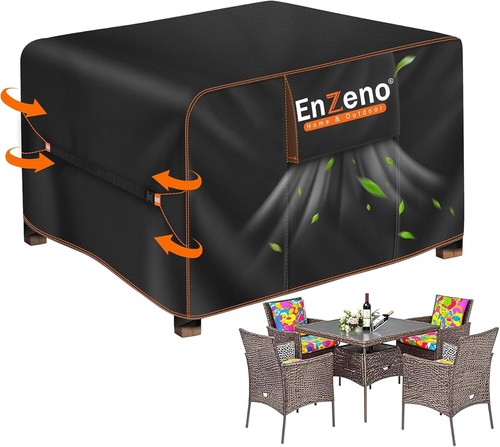 Enzeno cube garden table - garden, cover