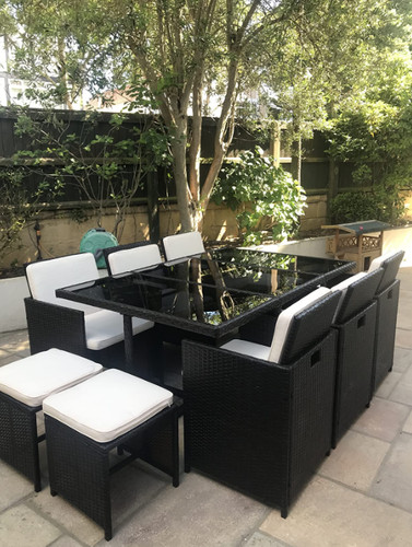Large garden furniture set - garden,