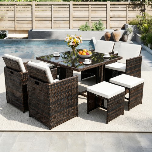 Seater rattan garden - 8,